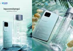 vivo Cambodia សម្ពោធ V30 ស៊េរីនៅឆ្នេររាមក្រោមការសហការជាមួយ Prime Brand Voss Water